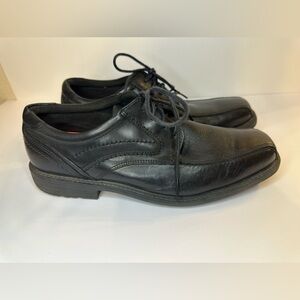 Rockport Black Leather Men's Oxfords